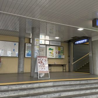 かなり濡れながら扇沢駅に到着！ここで3人でYAMAP＆LINE交換、日帰り温泉「心笑(ここえ)館」で再集合する事に