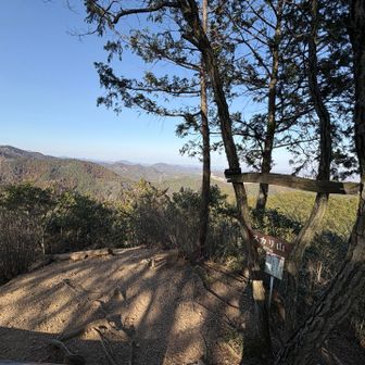 スカリ山（標高433）到着

群馬の山々が望めます

