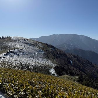下山しましょう。

他には10組くらいでとても静かでした。
こんなに天気いいのに、日曜日なのに、本当に皆どこへ…？霧氷ないから？ドカ雪の昨年のほうが賑やかだったな。