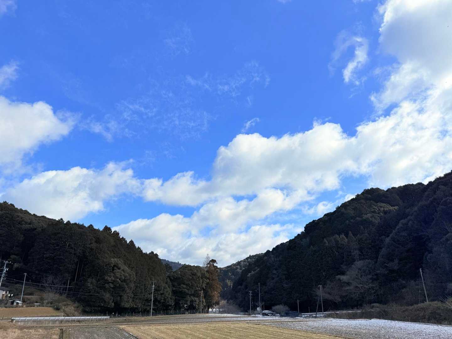 晴れ