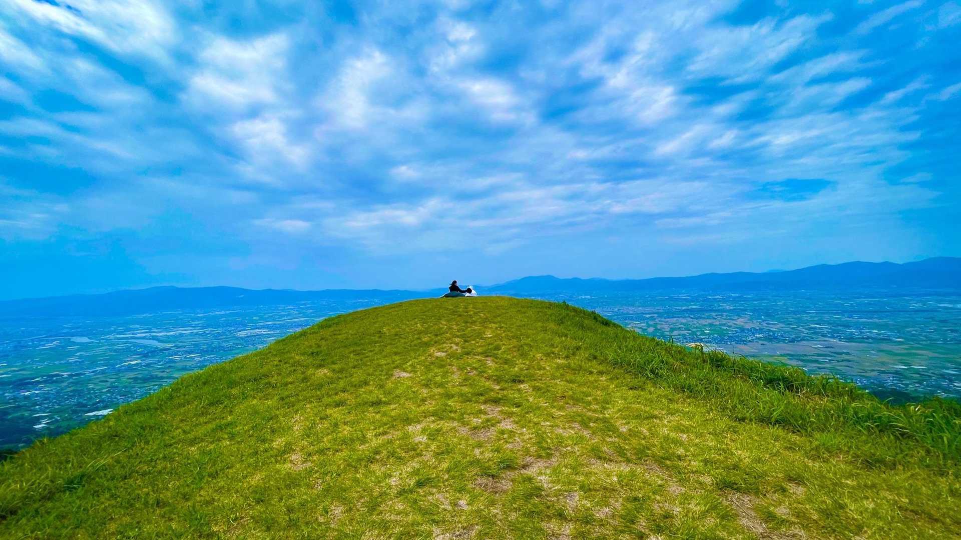 グライダー山から