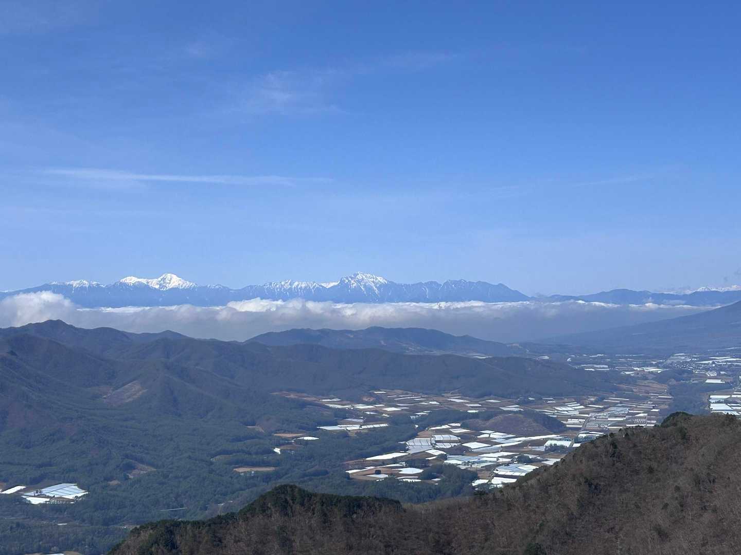 馬越峠-天狗山-垣越山-男山 縦走コースの写真