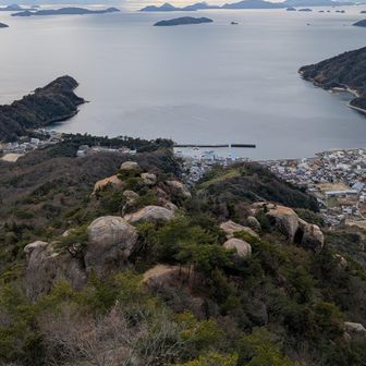 眺め最高だけど、風が冷たいから長居できません💧