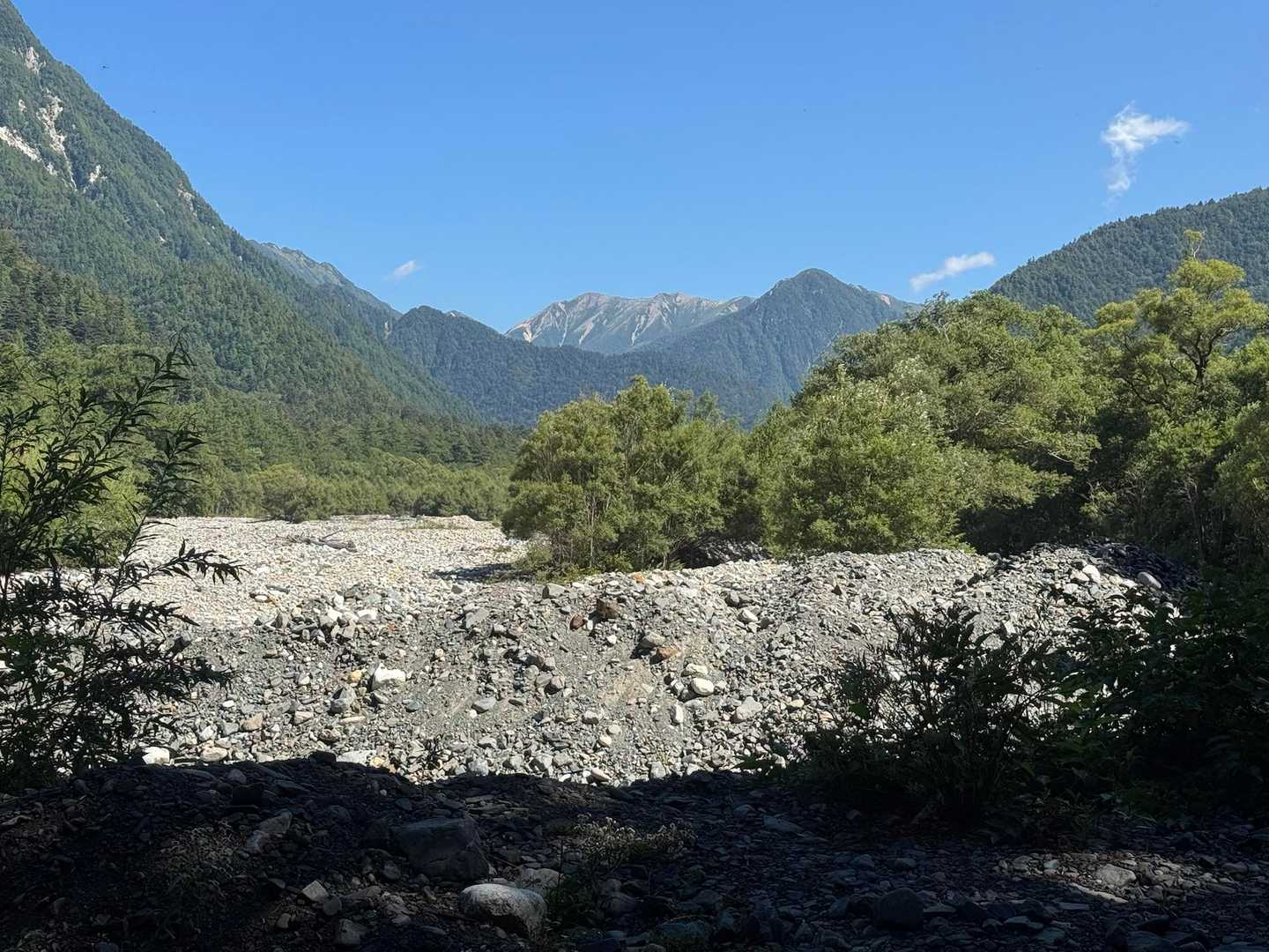 梓川に沿って点在する湿原・池塘・草原に魅せられながら、穂高連峰の懐への写真