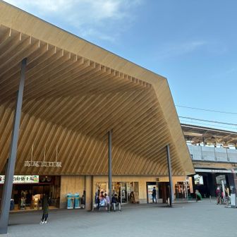 ゴールの高尾山口駅に到着。前回より800m短いとは言え5時間で着く事が出来た。お疲れ様でした。