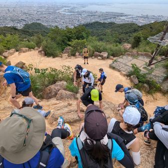 記念撮影しますー。
