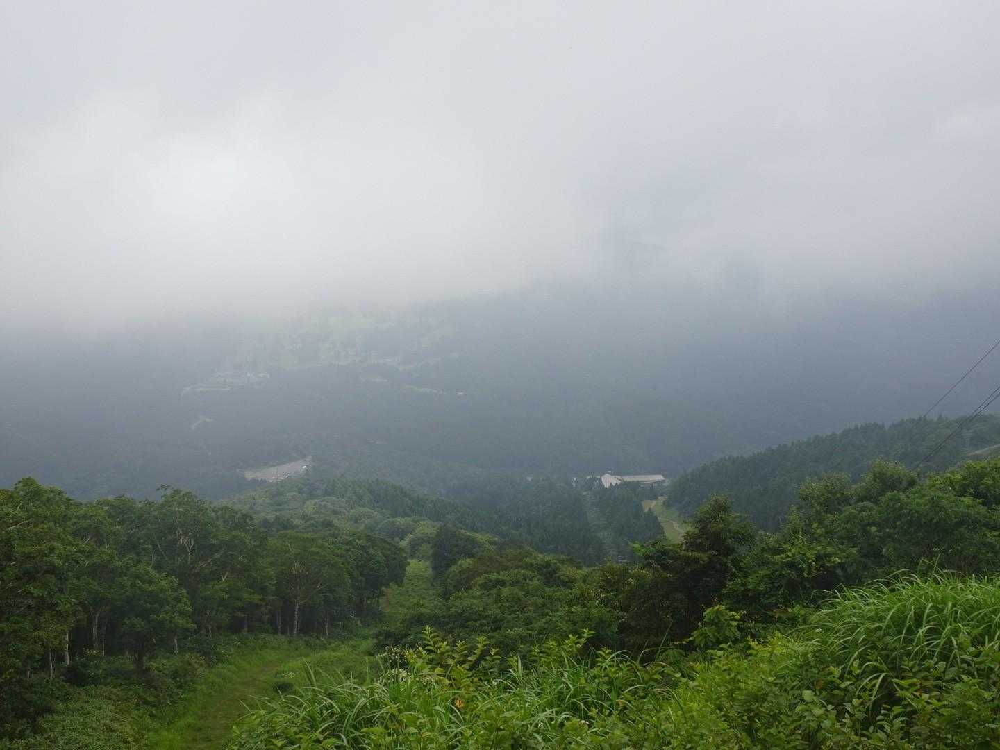 桧峠-大日ヶ岳登山道入口-水後山-鎌ヶ峰 往復コースの写真
