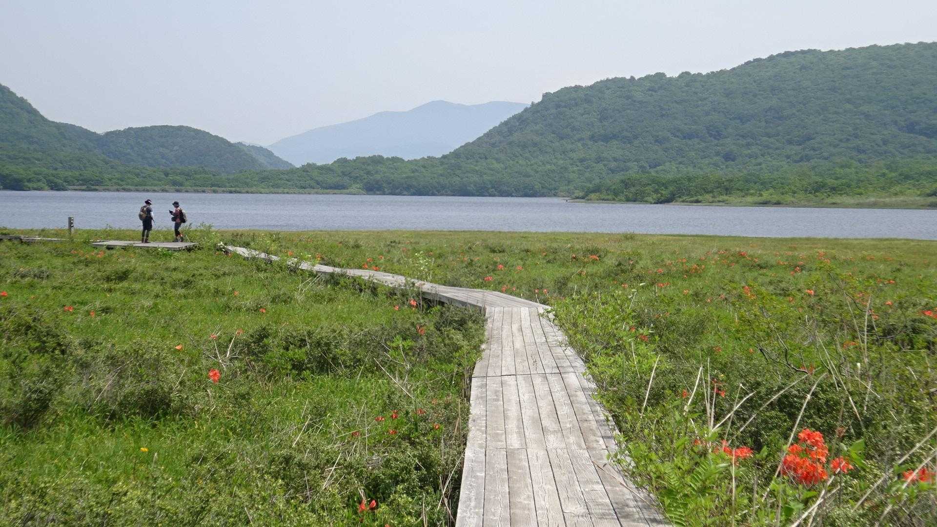 八方台登山口-猫魔ヶ岳-金沢峠 周回コースの写真