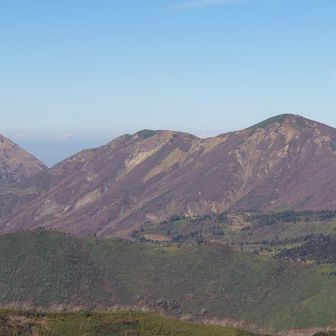 目の前は火打山や新潟焼山