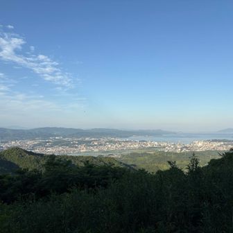 眺め良き✨ 松江市街地と宍道湖👀