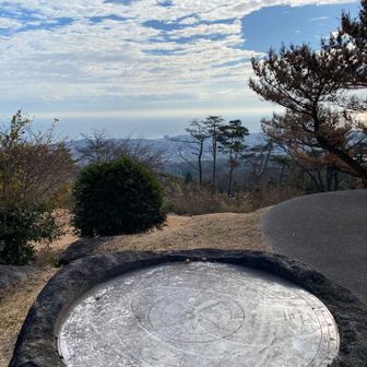 貴重なオーシャンビュー(先週はあまり見れなかったからね