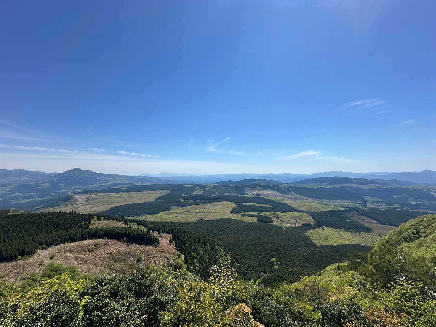 万年山-ハナグリ登山口 往復コースの写真
