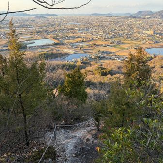 下山開始
別ルートも険しい