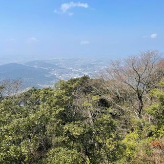 玄界島、霞んで見えない🏝️