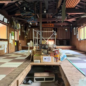 綺麗な行者小屋でした