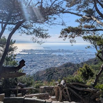 暖かな日差し☀
素敵な眺望👀