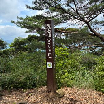 いつの間にか新しい山頂標識