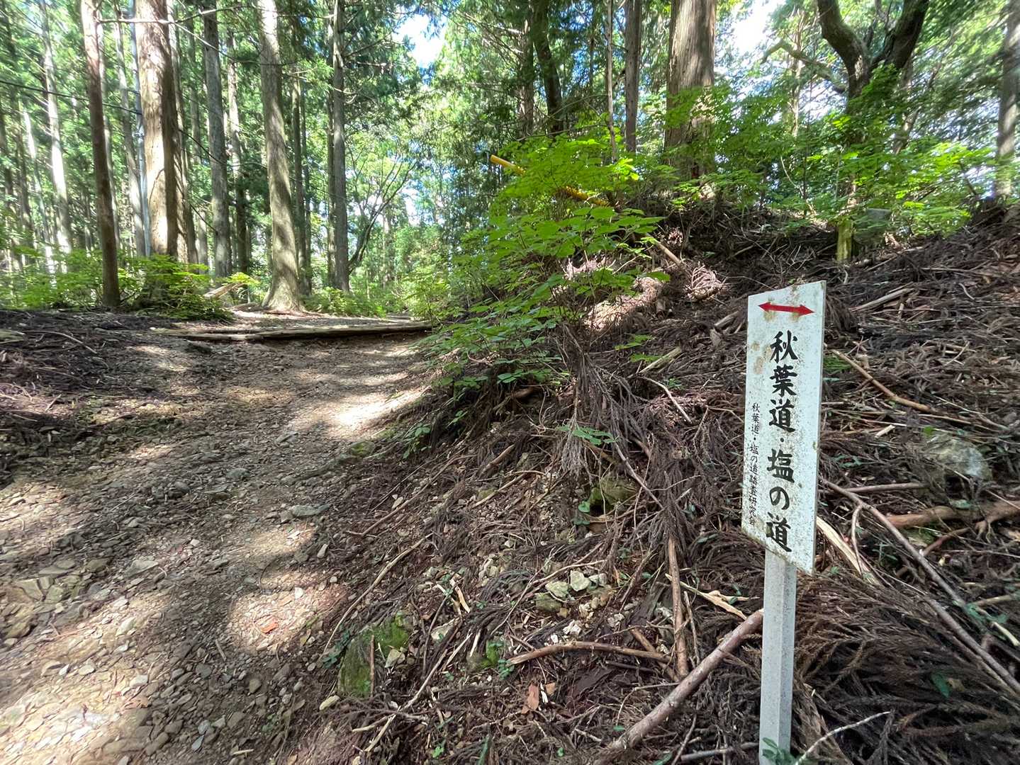 塩の道🧂
塩分補給しないと！😁