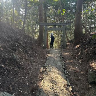 妙見社鳥居⛩️
お参り後に下ってるとこ。
