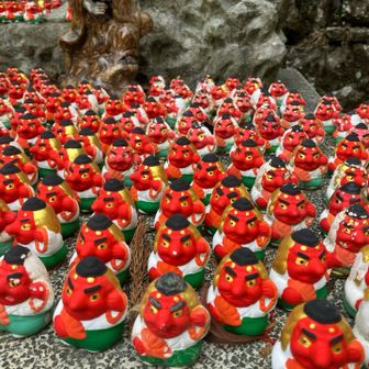 天狗ひしめき合っておりました。なんかかわいい