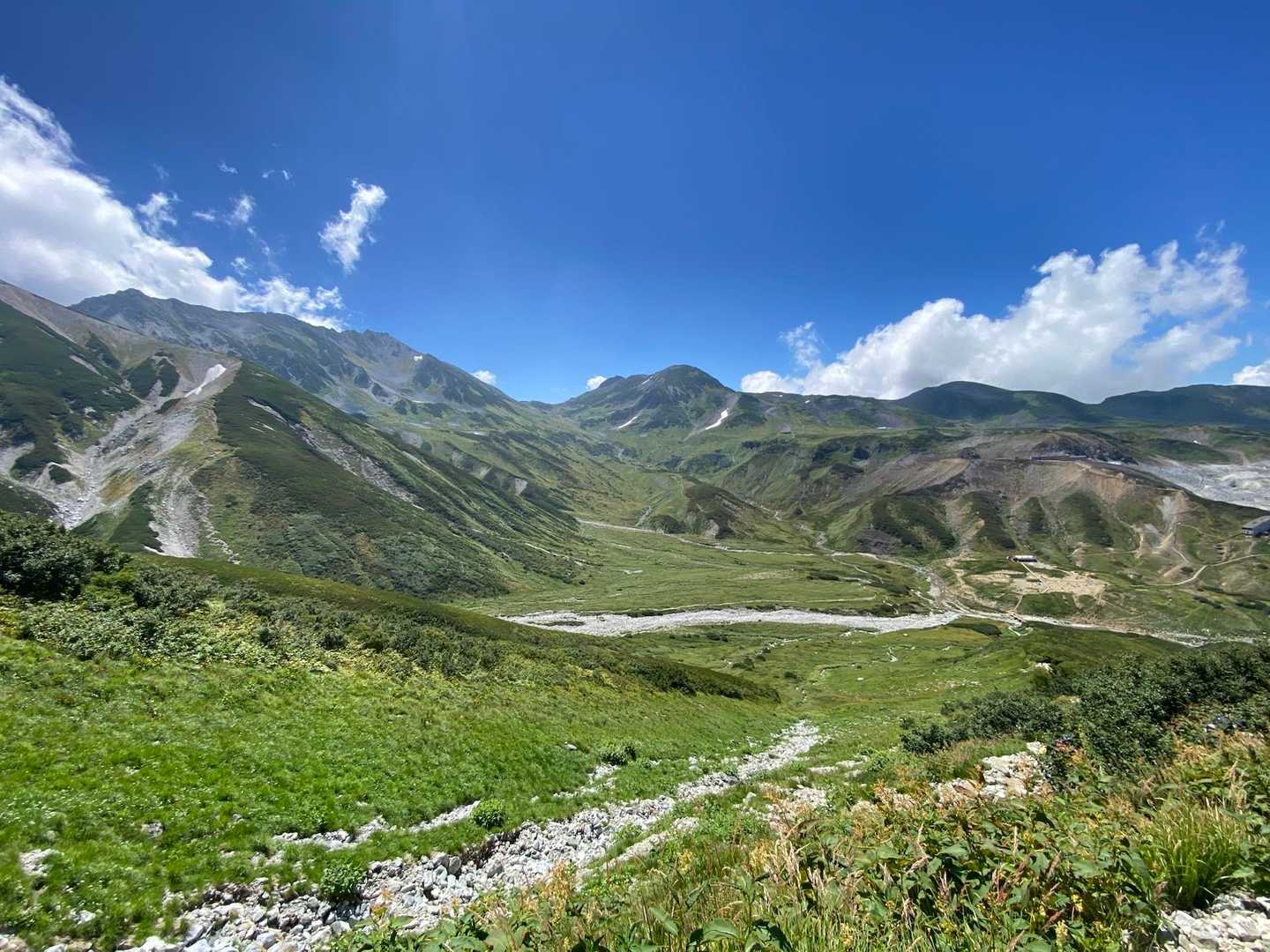 室堂-一ノ越-立山（雄山）-真砂岳-別山 周回コースの写真