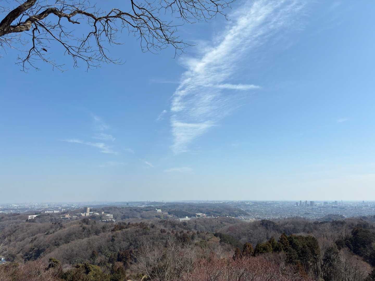 龍籠山展望台からの眺め
雲の形が面白い☁️
