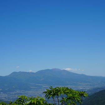 さっきまでいた浅間山