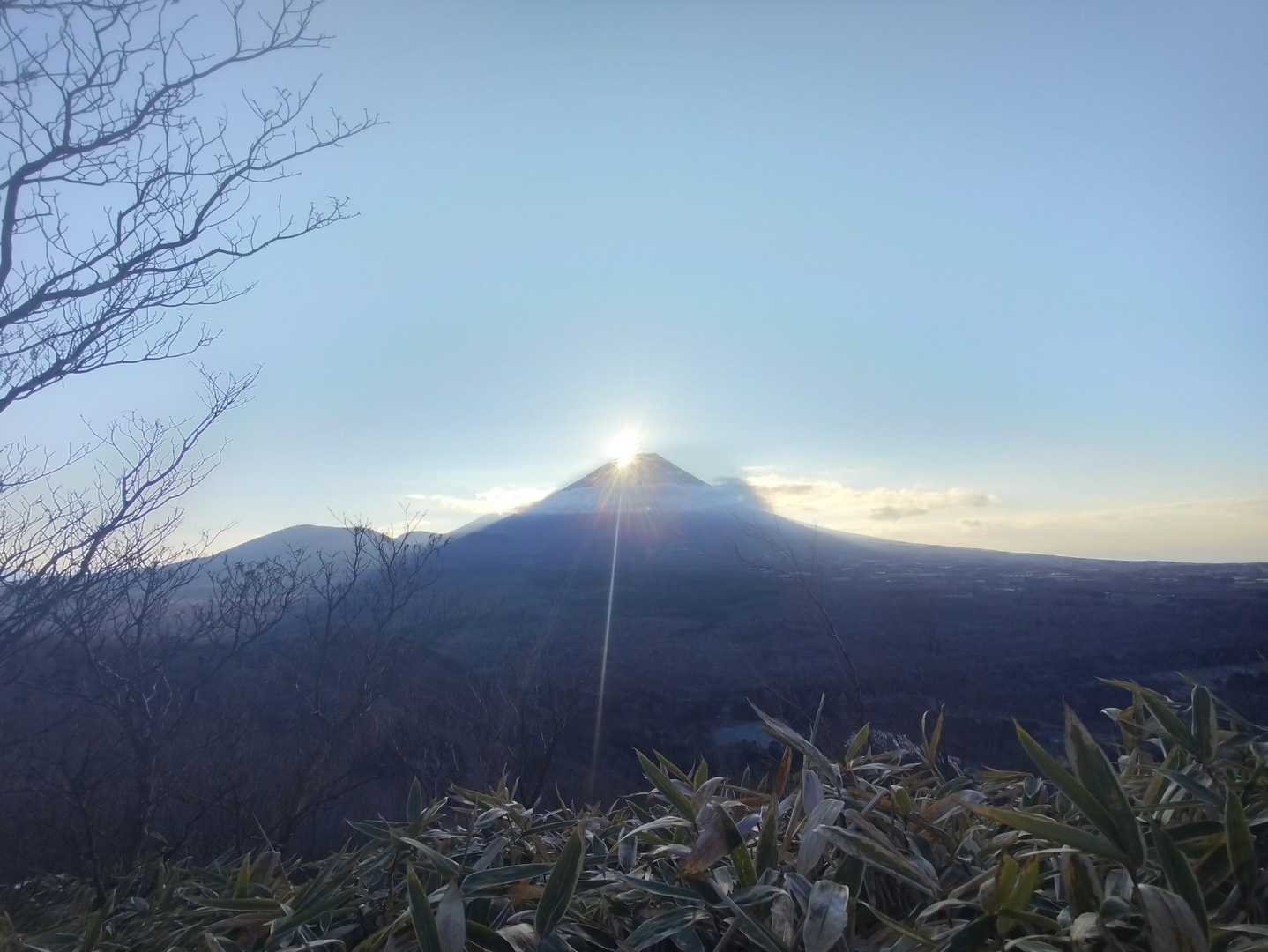 本栖湖キャンプ場-竜ヶ岳 往復コースの写真