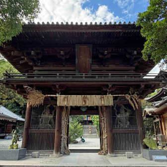 二王門
国宝に指定されているようです
金剛力士像は鎌倉期の慶派仏師作