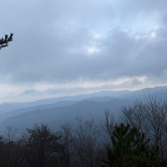 左奥霞んでいる青葉山と思ったのですが、あれは雲です(泣)