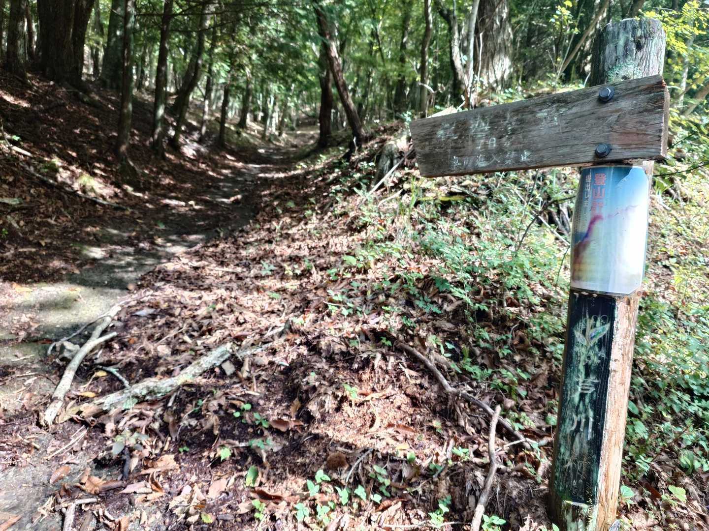 ダダ〜っとすずらん側登山口まで下山…