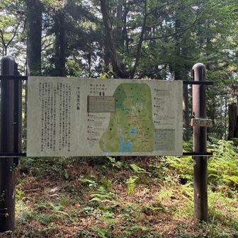 中川清秀の墓があります
