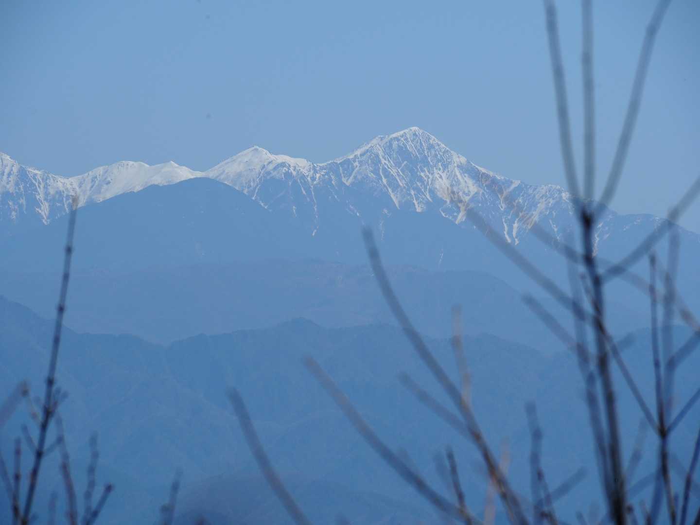 兎岳、聖岳…