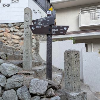 今日はここから城山を目指します