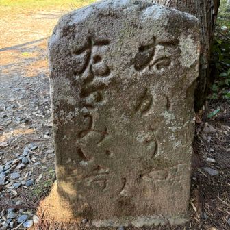 九鬼ヶ口関所の道表示
右こうや　左きみい寺