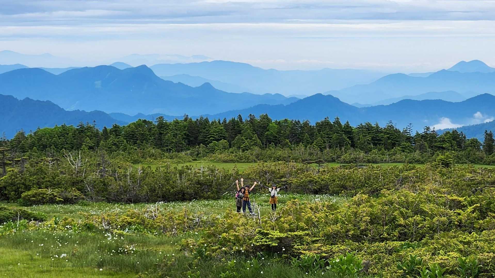 馬坂峠〜帝釈山〜田代山ピストンコースの写真