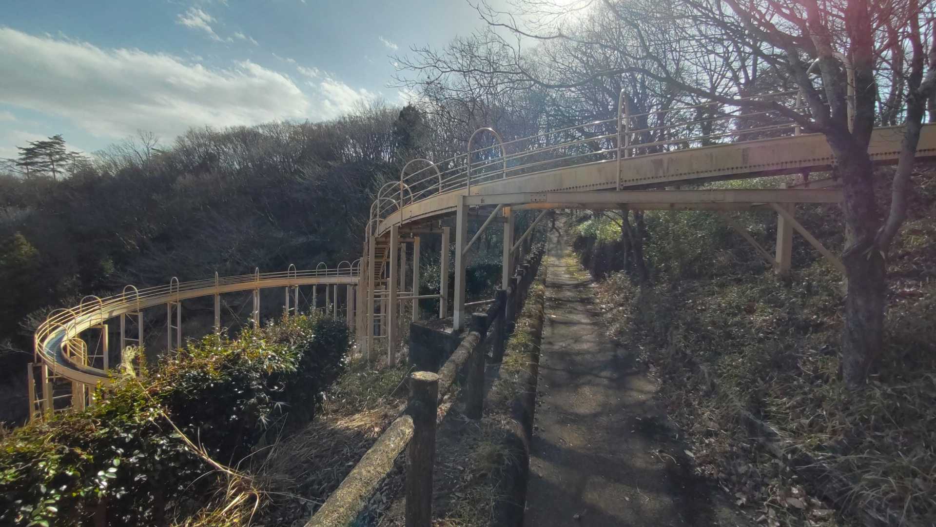 片岡山 往復コースの写真