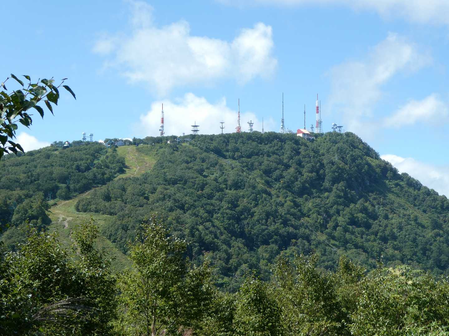 沢山の登山者が登っていました