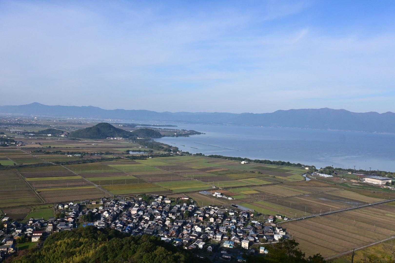 鶴翼山 往復コースの写真