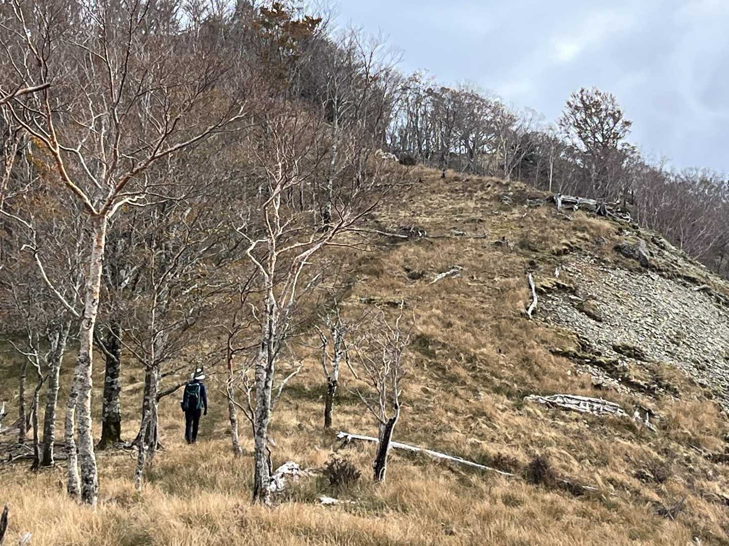 不入山頂上を目指してあと一踏ん張り🥾