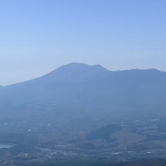 浅間山噴煙なし