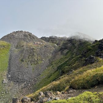 外輪山から
振り返りの鳥海山