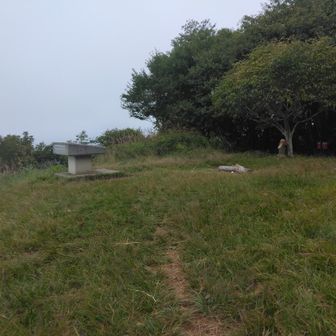 山頂はこんな感じ。
かなり広いです。
山頂貸切でした😀