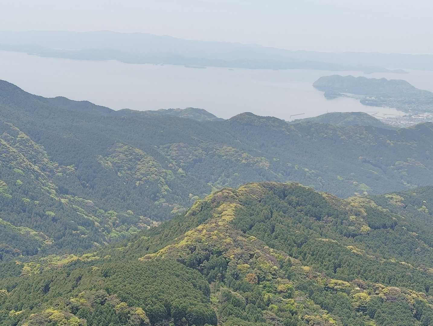 岩屋登山口-虚空蔵山 往復コースの写真