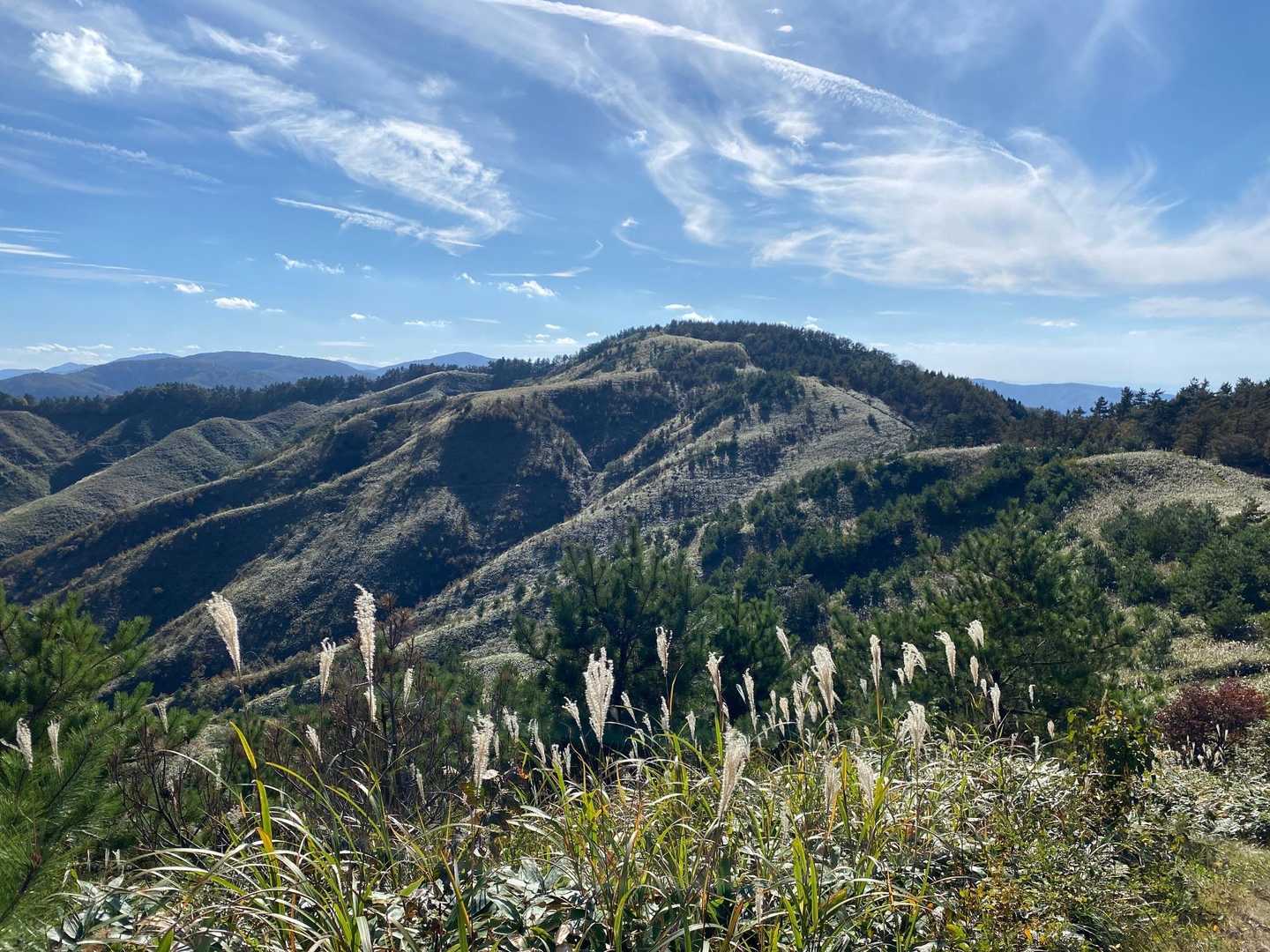 高山から望む雲月山⛰️