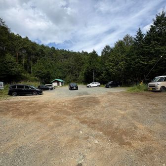 駐車場帰還、お疲れ山