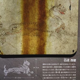 白虎のパネル