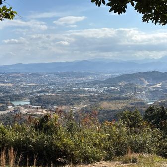 山頂広いし、眺め良き