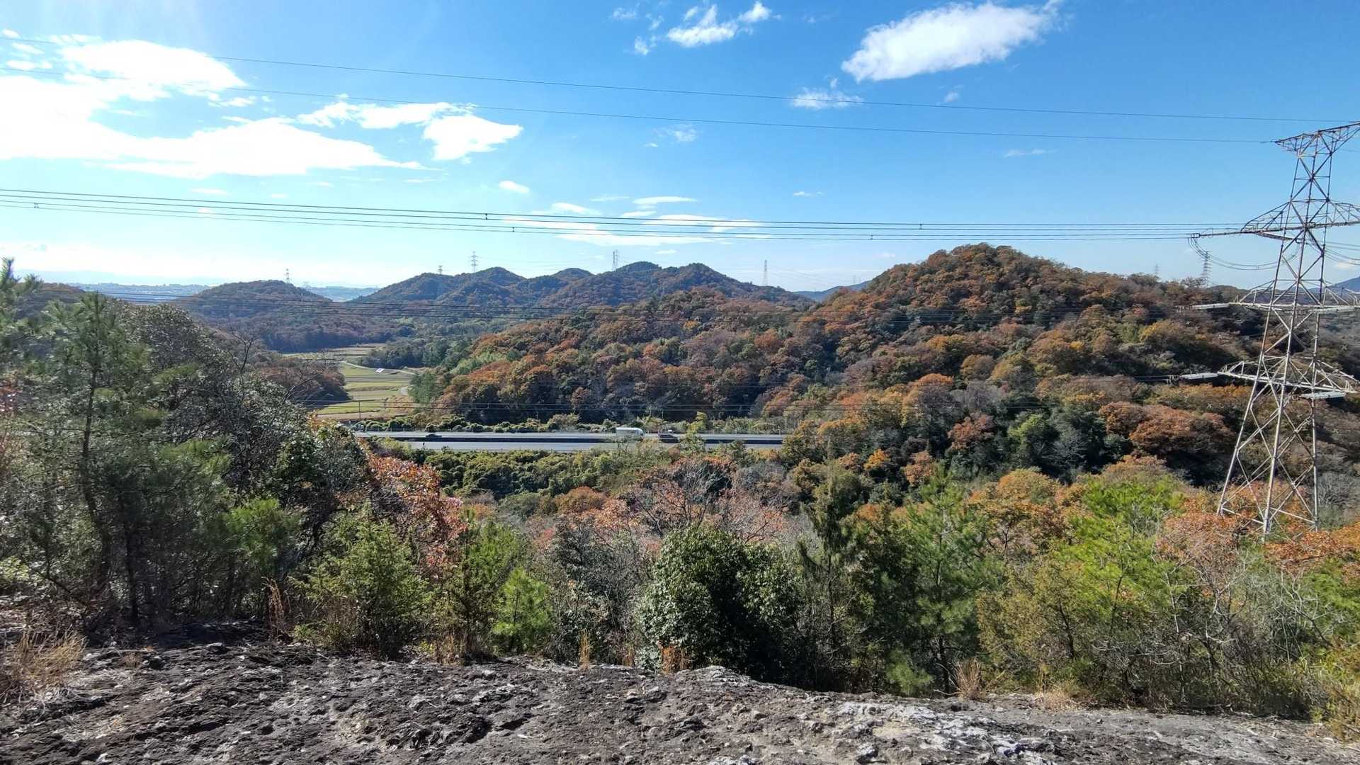 紅山-福旬峠の登山口 周回コースの写真