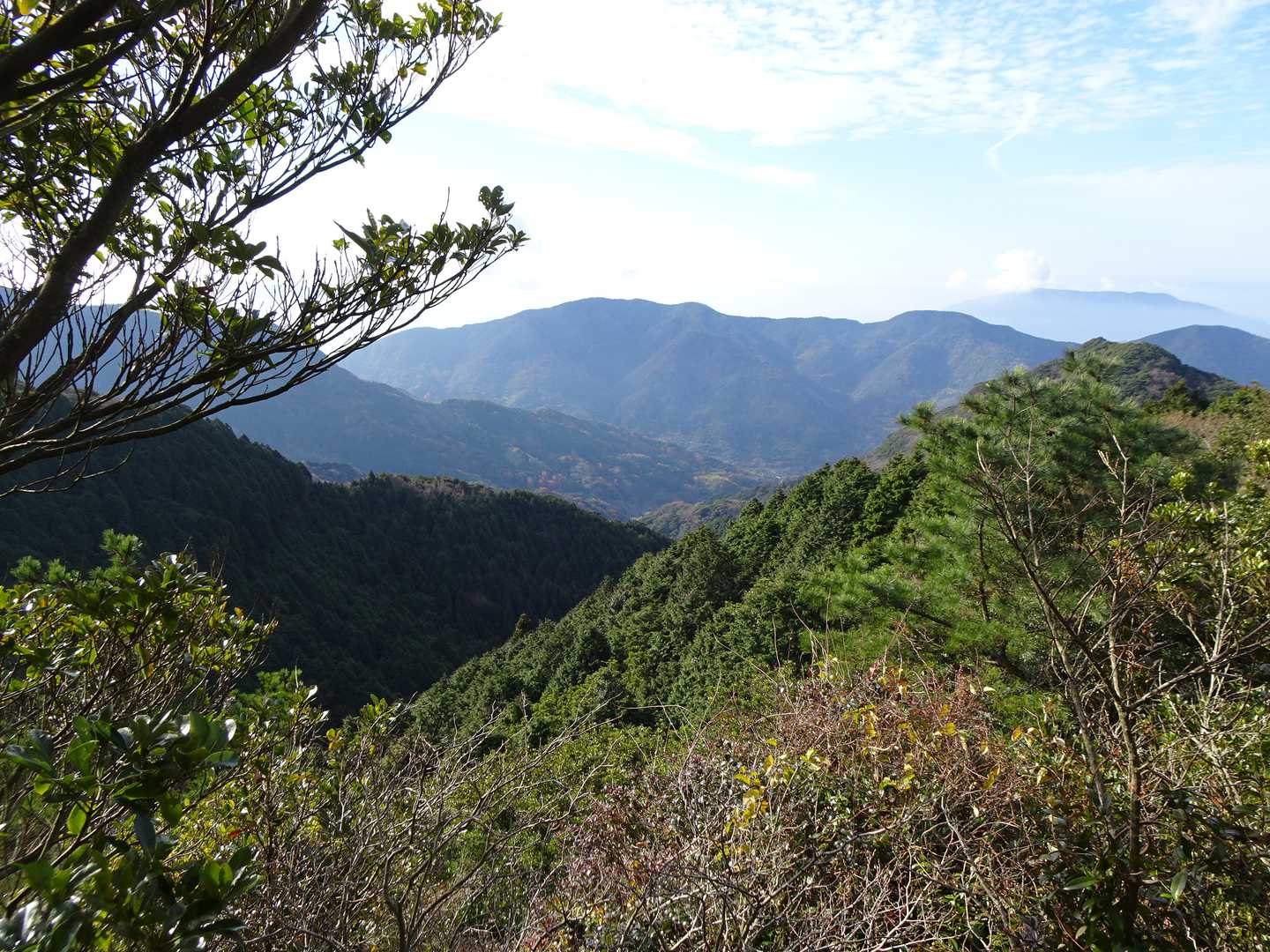 展望岩からの景色です
